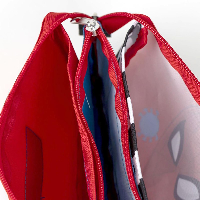 Spiderman Estuche Portatodo 3 Compartimentos 22cm - Imatge 