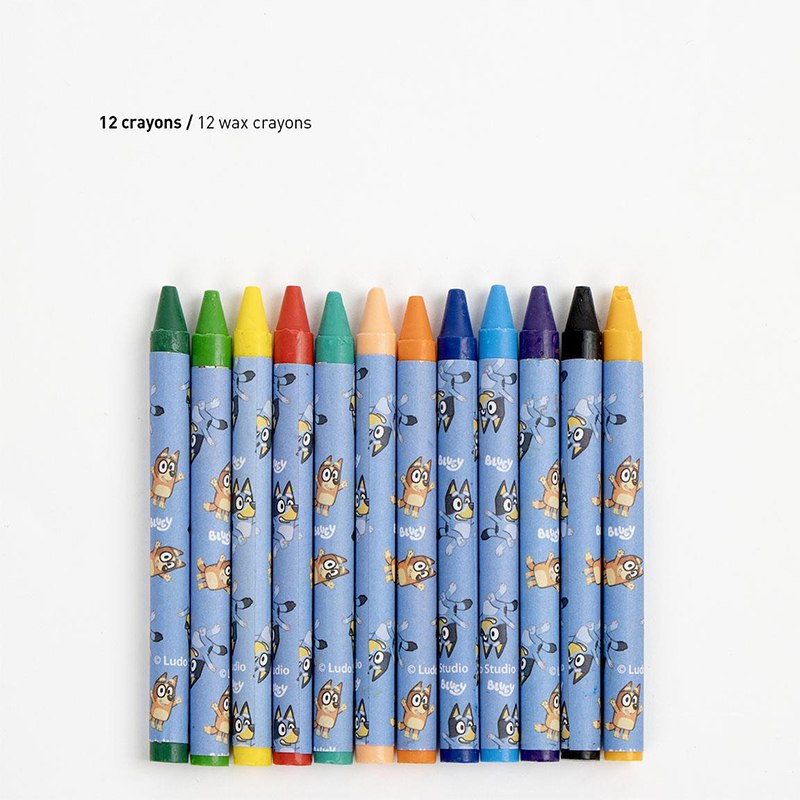 Bluey Conjunto Papelaria Colorido - Imagem 2