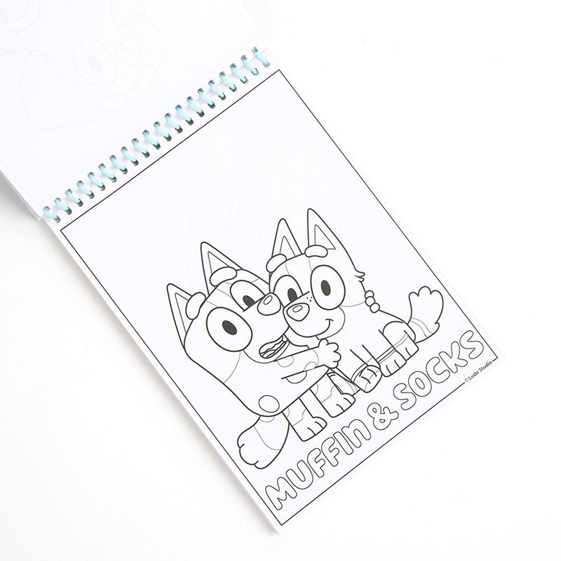 Bluey Conjunto Papelaria Colorido - Imagem 4