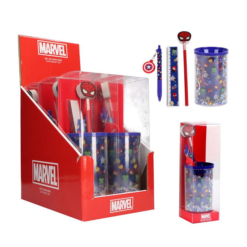 Avengers Set de Papelería Portalápices