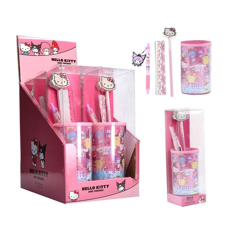 Hello Kitty Set de Papelería Portalápices
