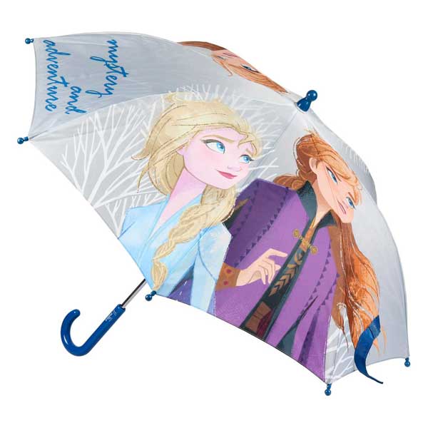 Frozen 2 Paraguas Elsa y Ana Gris - Imagen 1