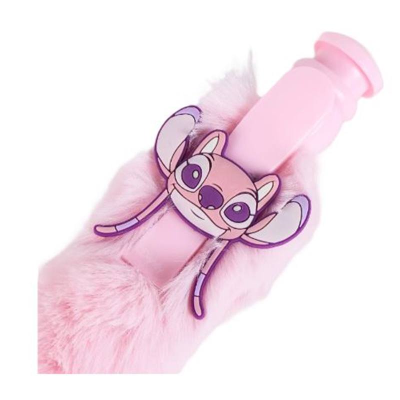Stitch Bolígrafo de Peluche Rosa - Imagen 1