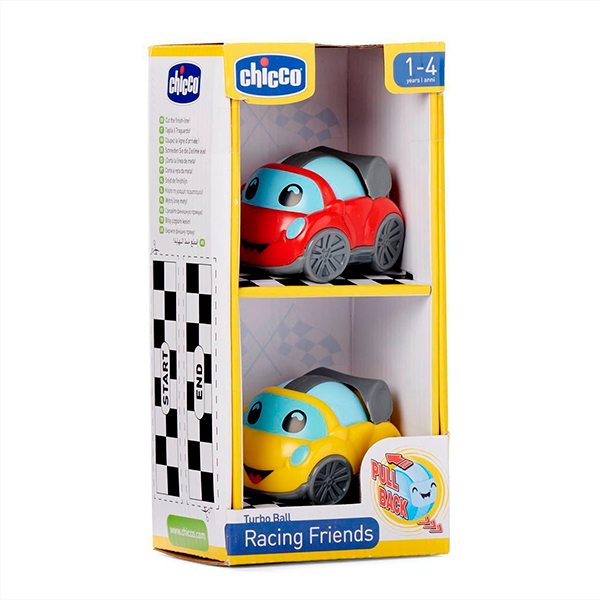Racing Friends Pack 2 Carros Turbo Ball - Imagem 2
