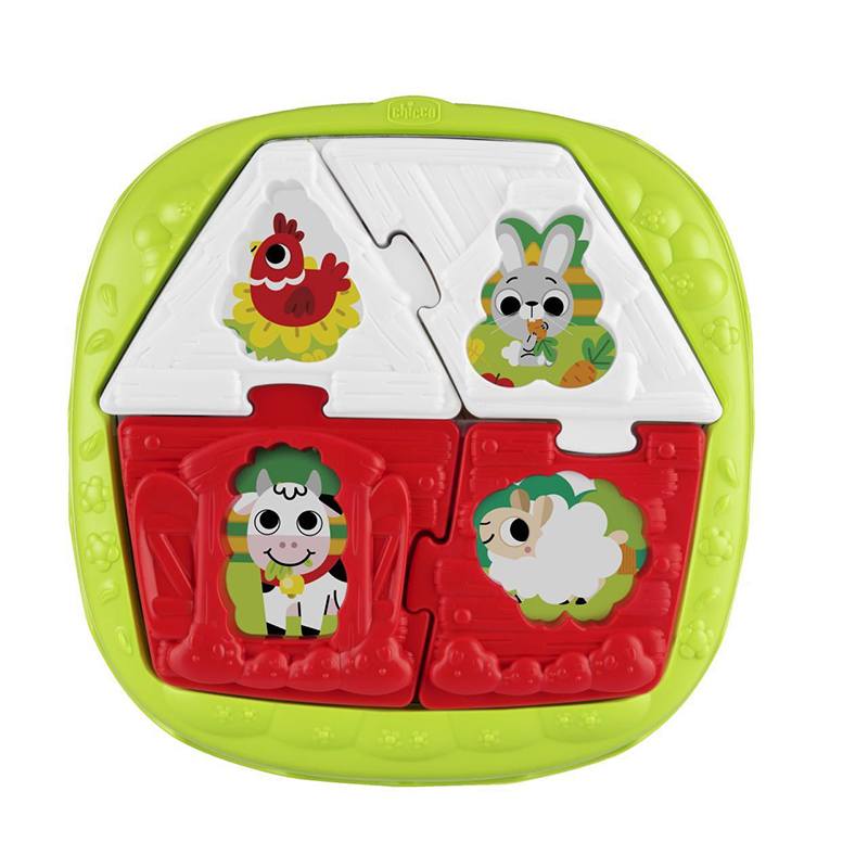 Puzzle House and Farm Chicco