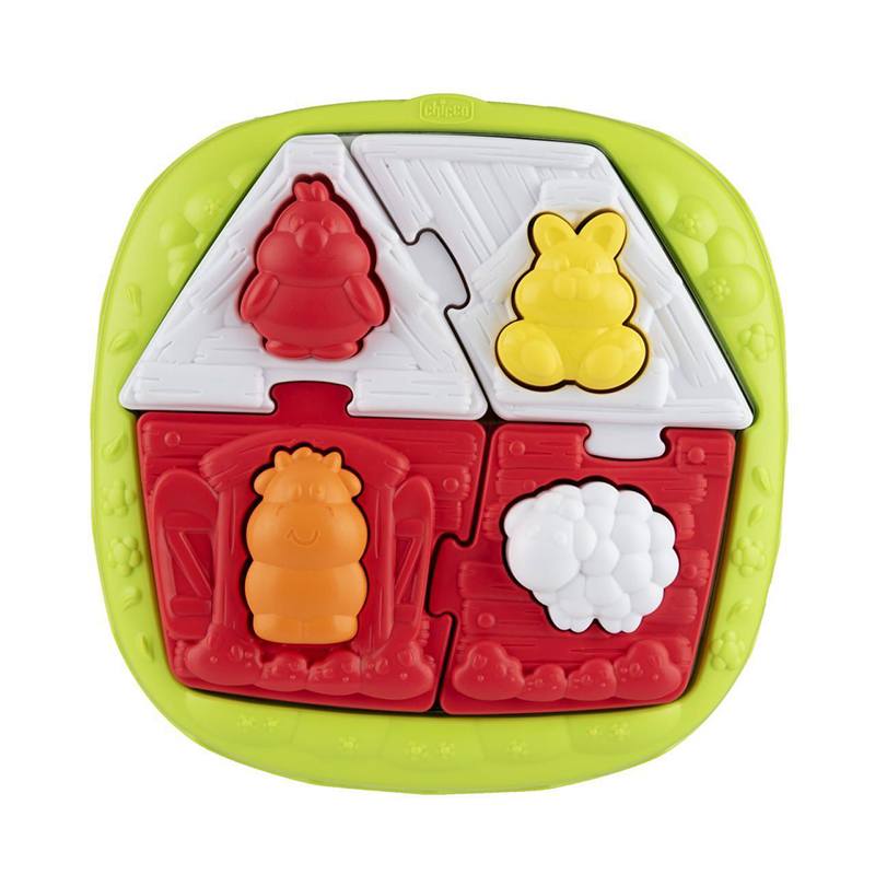 Puzzle House and Farm Chicco - Imagen 1