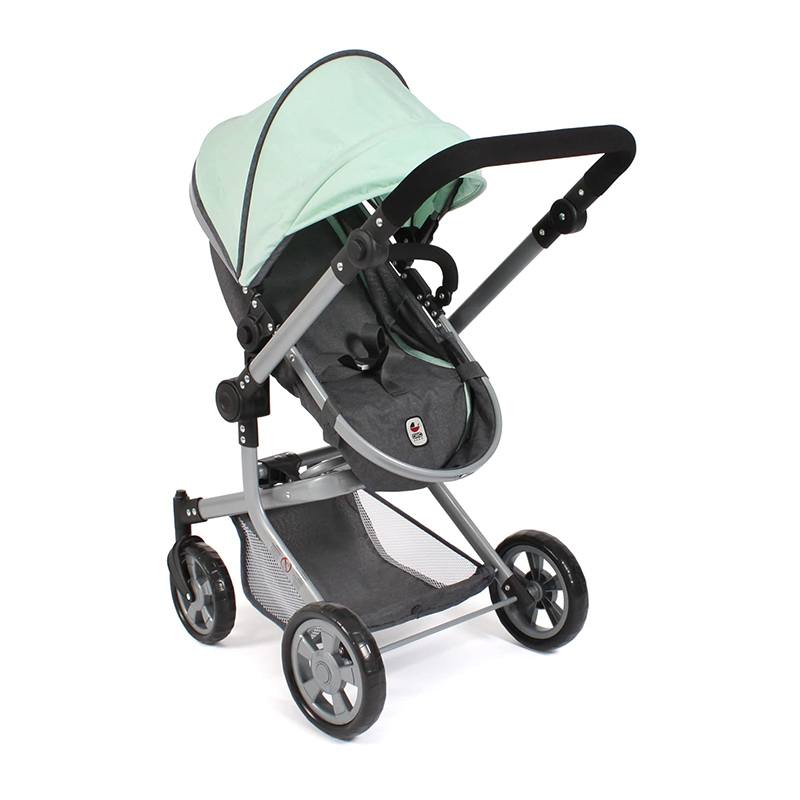 Cochecito para muñecas Mika 2 en 1 Menta - Imagen 1