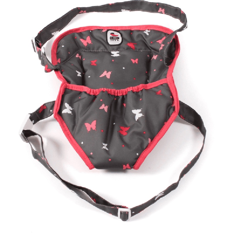 Mochila portabebés Rosa Mariposas