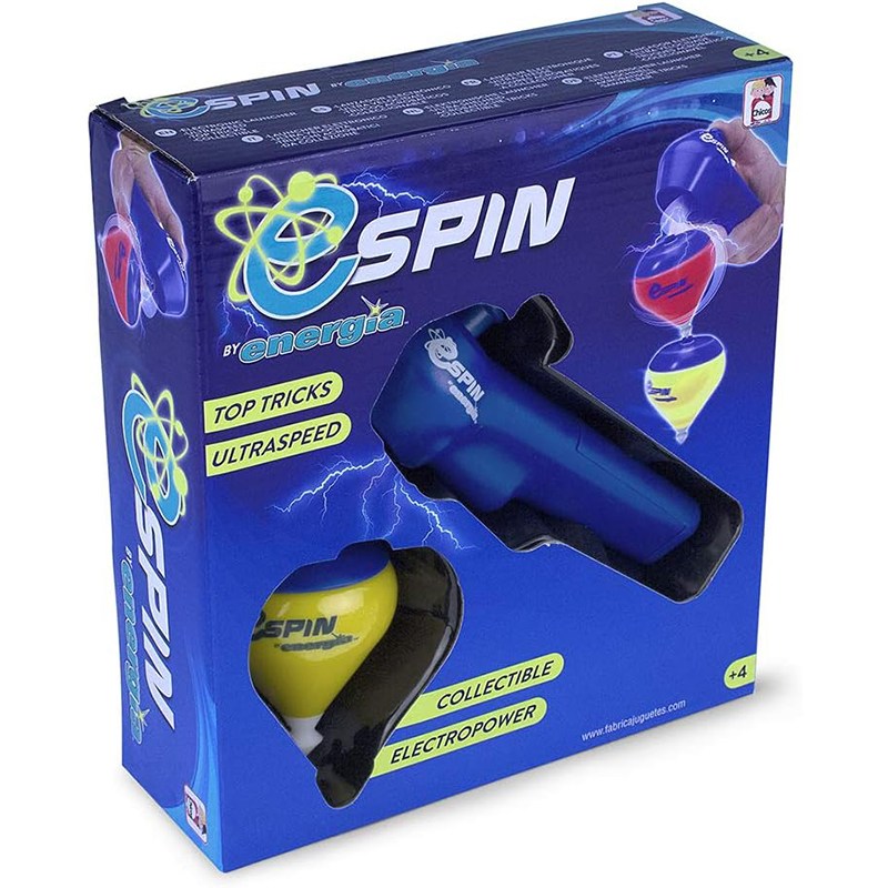 E-Spin Energia Peonza con Lanzador Eléctrico