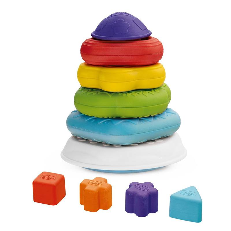 Pirâmide de Anéis 2em1