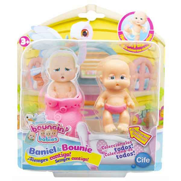 Bouncin Babies Bebe Rosa Sorpresa - Imatge 1