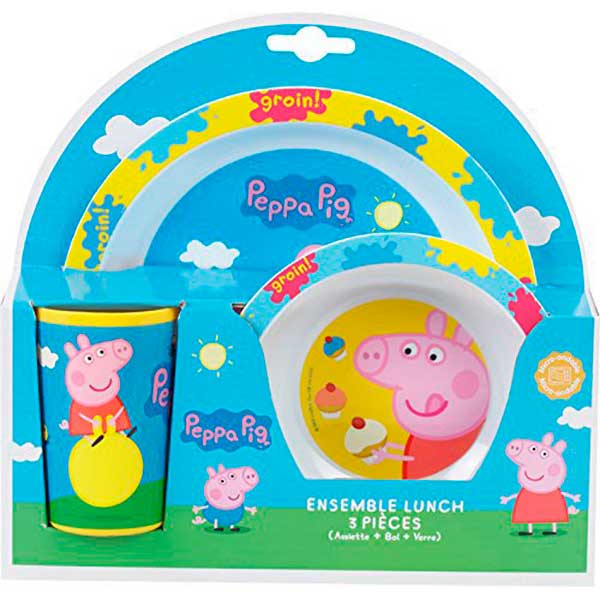 Vajilla Peppa Pig - Imagen 1