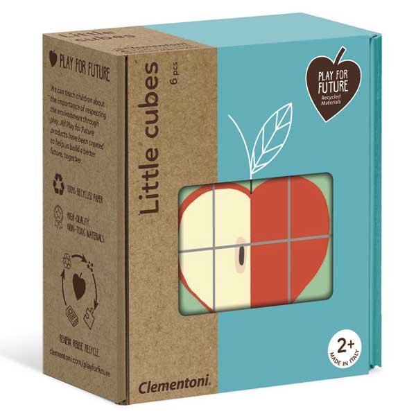 Quebra-Cabeça Frutas Little Cubes - Imagem 1