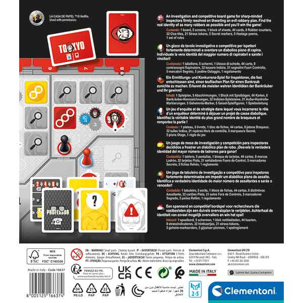 Juego de Mesa La Casa de Papel - Fábrica de la Moneda - Imagen 2