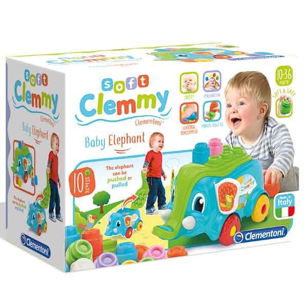 Baby Elefante Bloques Clemmy - Imagen 1