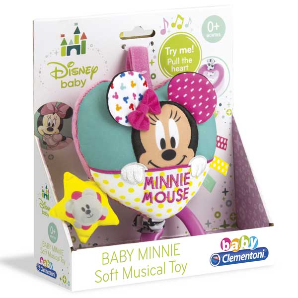 Minnie Brinquedo Musical Para Pendurar - Imagem 1
