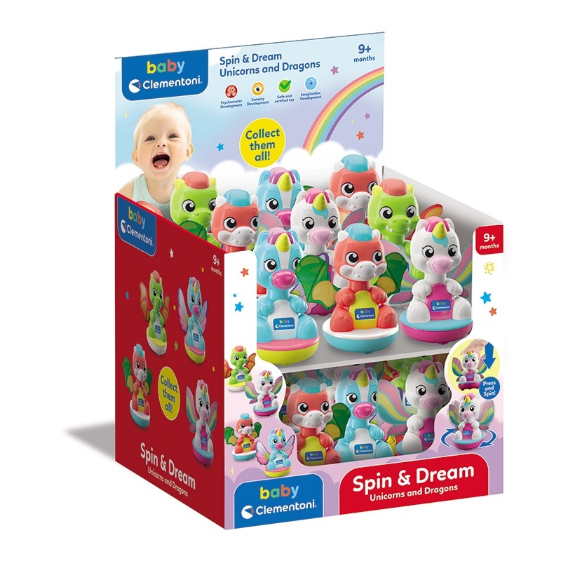 Figura unicornio-dragón Gira y Mueve tus alitas - Imagen 1