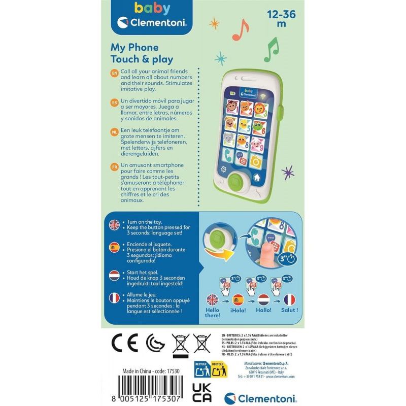 Juguete Educativo Smartphone Toca y Juega - Imagen 2