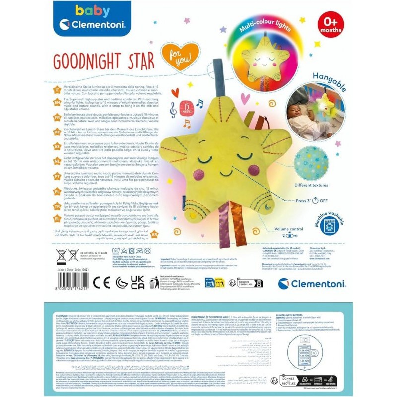 Peluche Estrella Luminosa Buenas Noches - Imatge 3