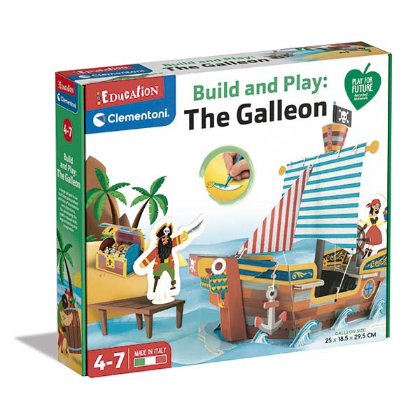 Construa e Jogue O Galeão Pirata - Imagem 1