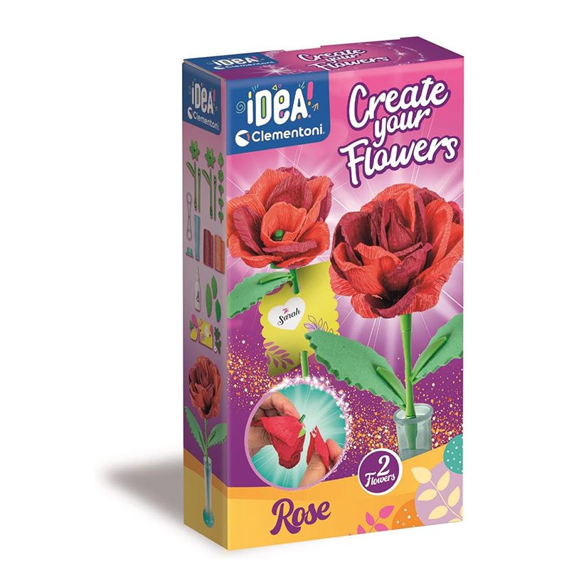 Crea tus Flores Rosas