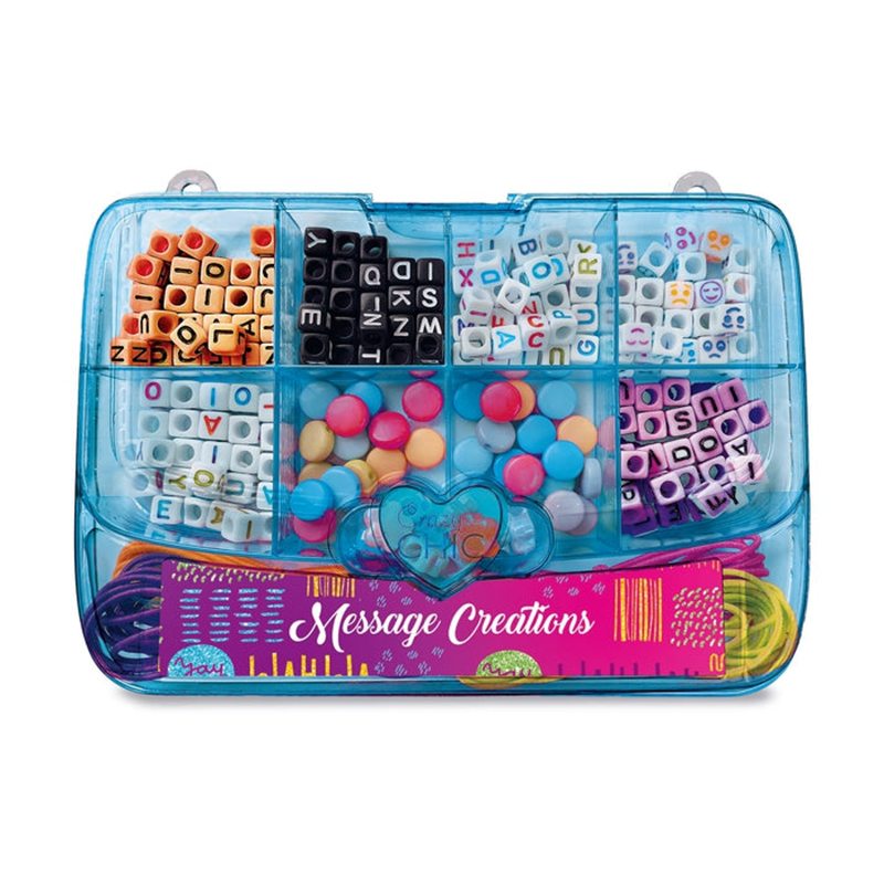 Crazy Chic Lovely Message Bracelets Azul