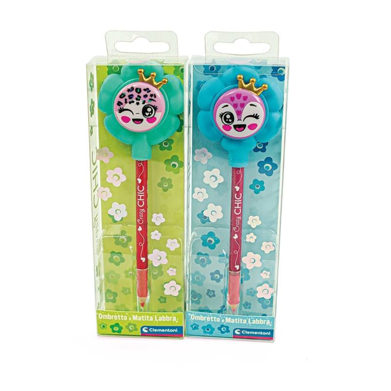 Crazy Chic Sombra de Olhos e Lápis de Lábios Lily