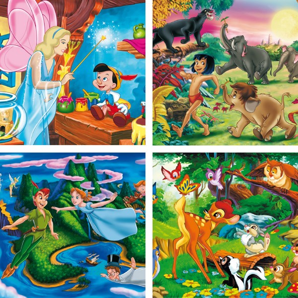 Puzzle 4x6 Classics de Disney - Imatge 1
