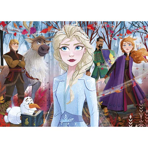 Frozen Puzzle 2x20p e 2x60p - Imagem 1