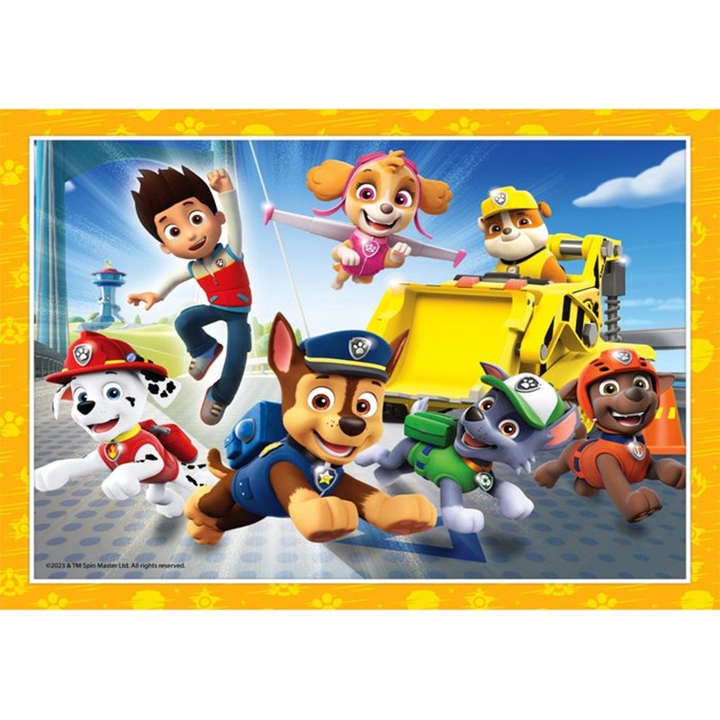 Puzzle Paw Patrol 4en1 - Imagen 4