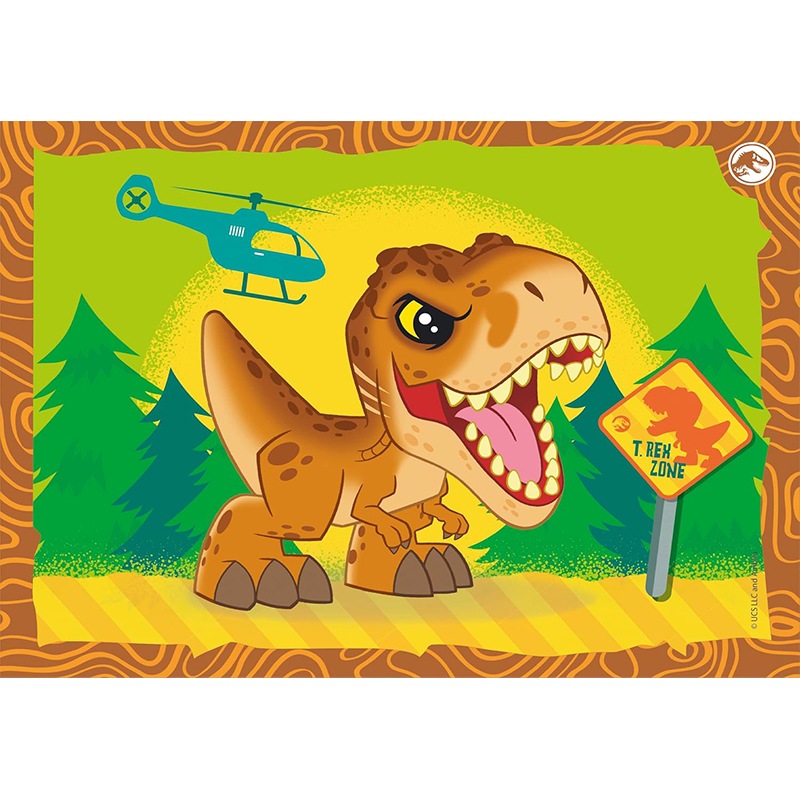 Puzzle Jurassic World 4en1 - Imagem 2