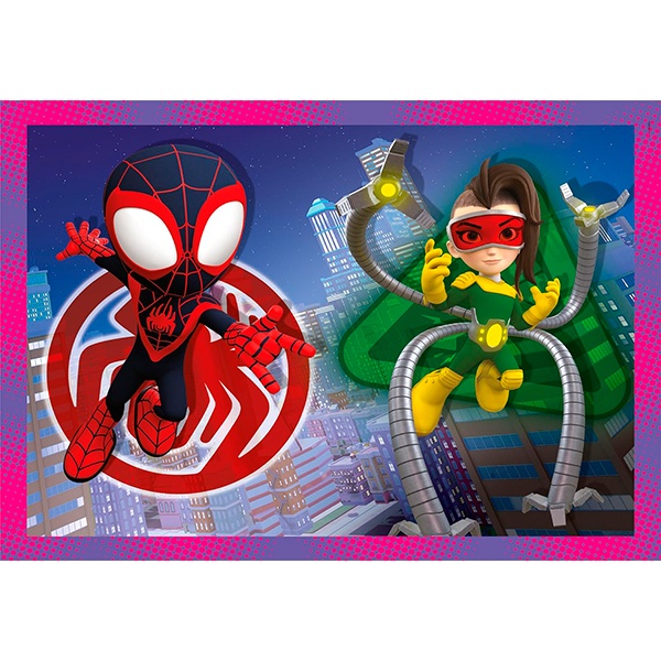 Marvel Puzzle 4en1 Spidey - Imagen 