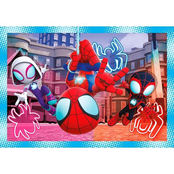 Marvel Puzzle 4en1 Spidey - Imatge 