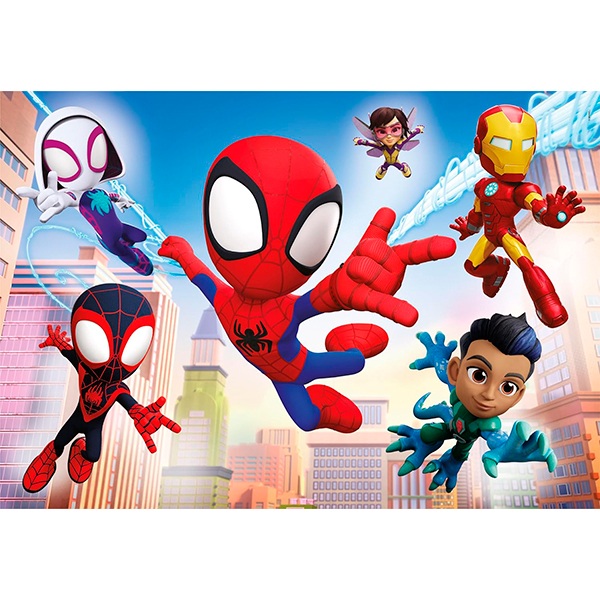 Marvel Puzzle 2x60p Spidey - Imagen 