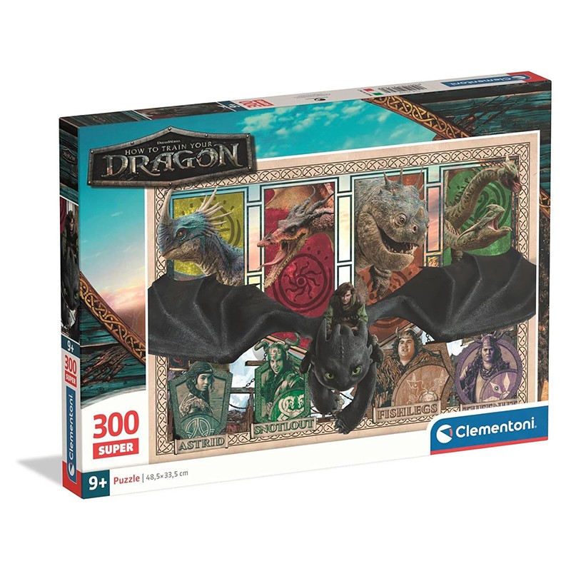 Como Treinares o teu Dragão Puzzle 300p