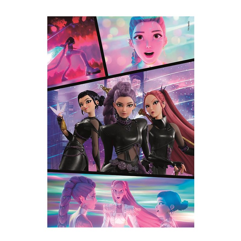 K-Pop Demon Hunters Puzzle 300p - Imagen 1