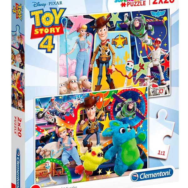 Puzzle 2x20p Toy Story - Imagen 1