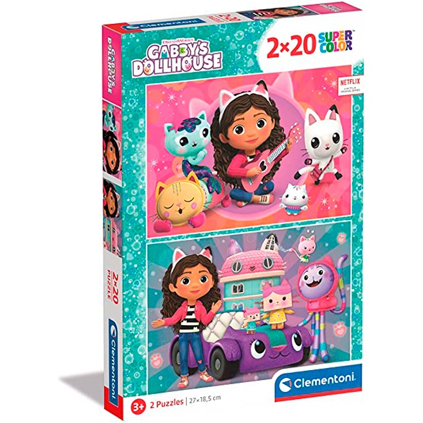 Puzzle Infantil 2x20 Gabby's Dollhouse