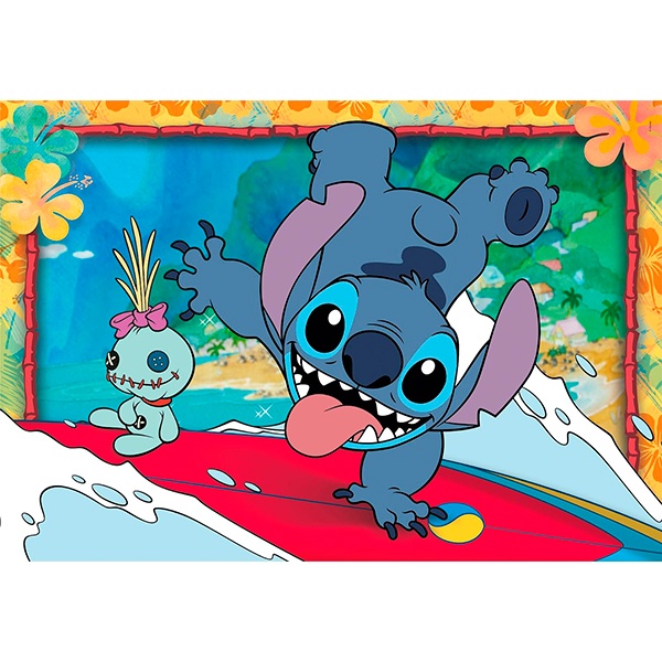 Stitch Quebra-cabeça 2x20p Disney - Imagem 1