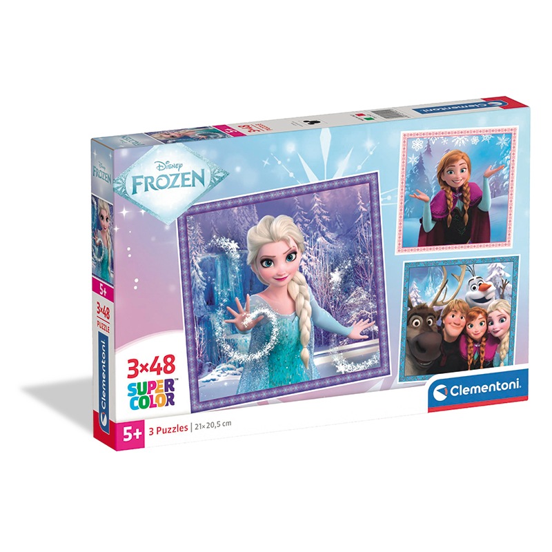 Puzzle 3x48p Square Frozen