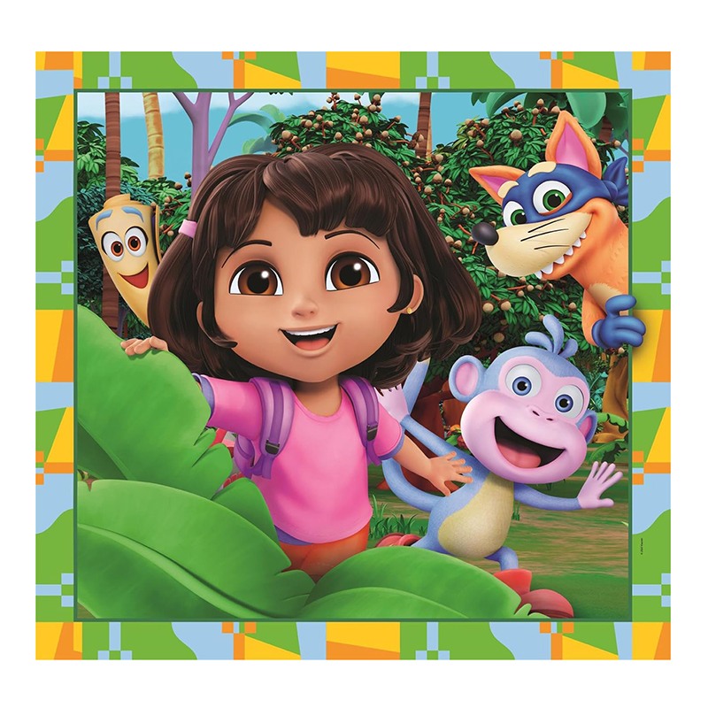 Dora Exploradora Puzzle 3x48p - Imagen 1