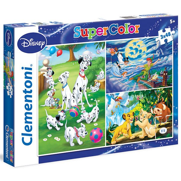 Puzzle 3x48p Disney Classic - Imatge 1