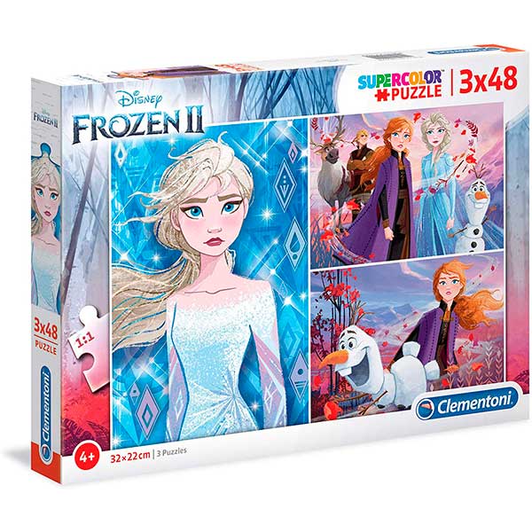 Frozen Puzzle 3X48P - Imagem 1