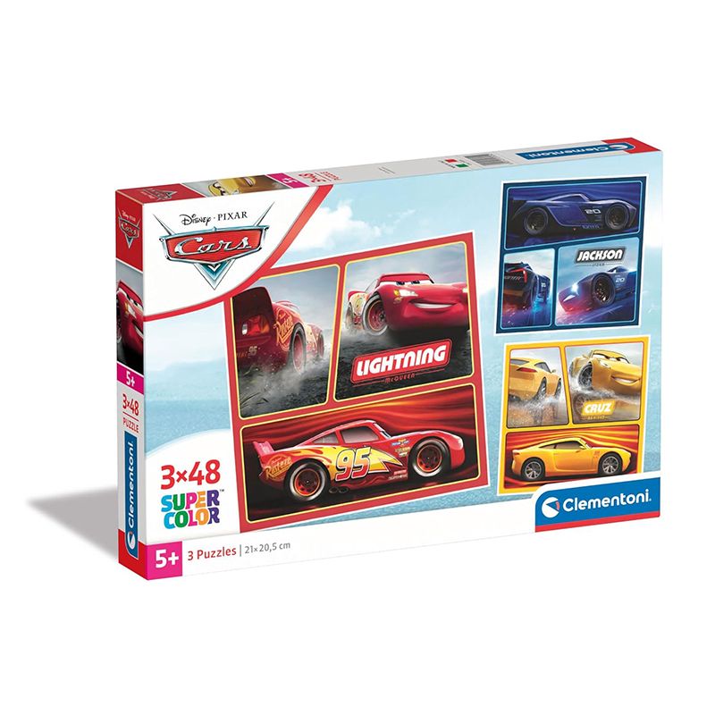 Puzzle Cars 3x48p