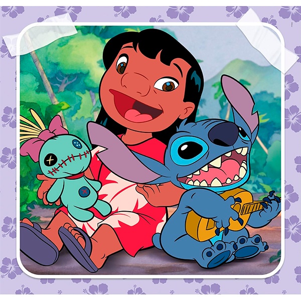 Stitch Quebra-cabeça 3x48p Disney - Imagem 1