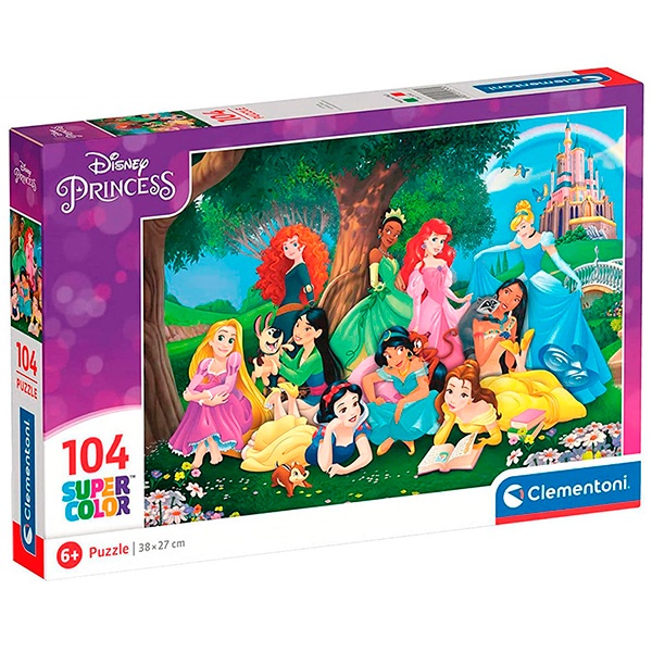 Puzzle Infantil 104 Princesas - Imagen 1