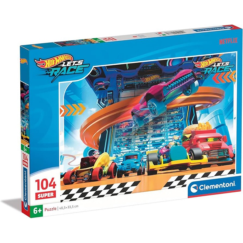 Hot Wheels Puzzle 104p