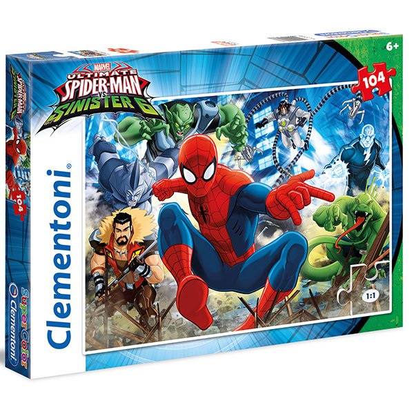 Puzzle 104p Spiderman - Imagen 1