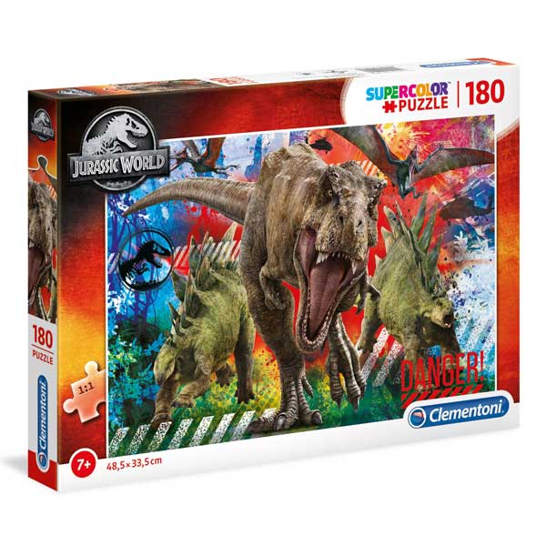 Jurassic World Puzzle 180p - Imagem 1