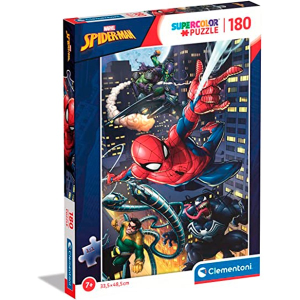 Puzzle Infantil Super 180 Spider-Man - Imagem 1